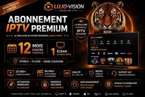 IPTV Smarters Pro 12 Mois – 1 Écran
